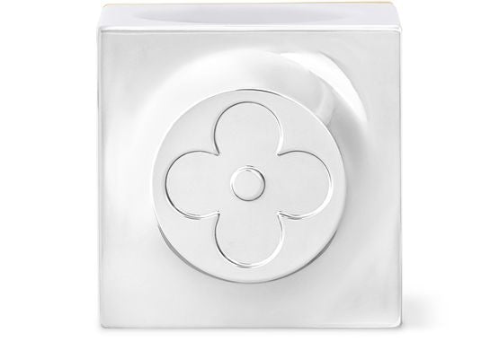 LOUIS VUITTON Metalgram Candle Holder - Image 1