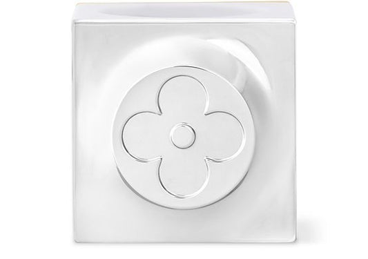 LOUIS VUITTON Metalgram Candle Holder - Image 1