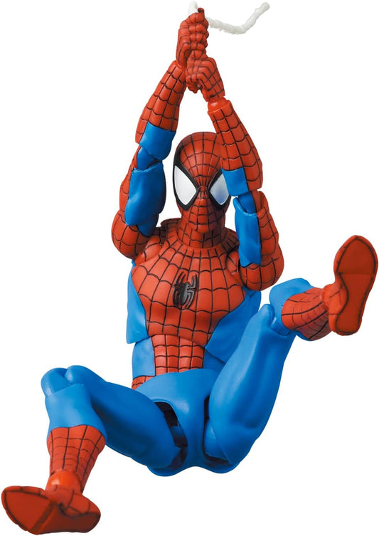 MAFEX No. 185 SPIDER-MAN Classic Cosume Ver., Total Height: Approx. 6.1 inches (155 mm), Non-scale, Painted Action Figure