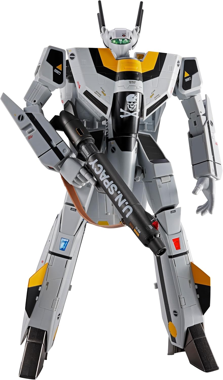 Tamashi Nations DX Chogokin Super Time Fortress Macross VF-1S Valkyrie Roy Foker Special Revival Ver. Approx. 11.0 inches (280 mm), ABS & Die-Cast & PVC Pre-Painted Action Figure