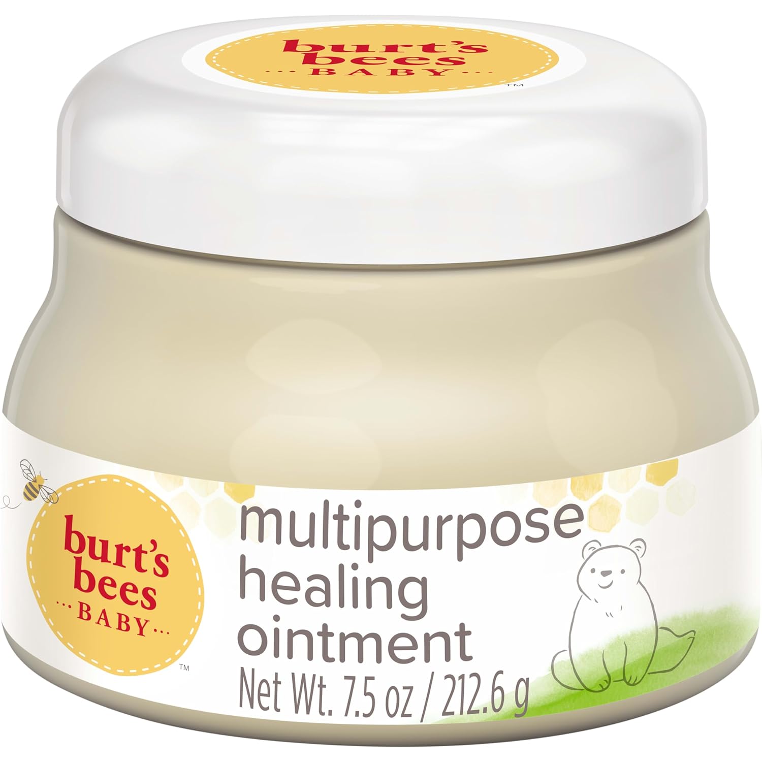 Burt 's Bees ungüento 100% natural multipropósito para bebé, 7.5 onzas (el paquete puede variar)