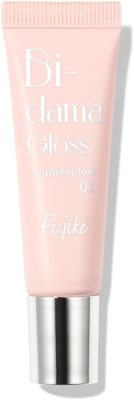 Fujiko Marble Gloss 01 Transparent Glow, 0.4 oz (10 g), 3D Texture, Glossy, Glossy, Transparency