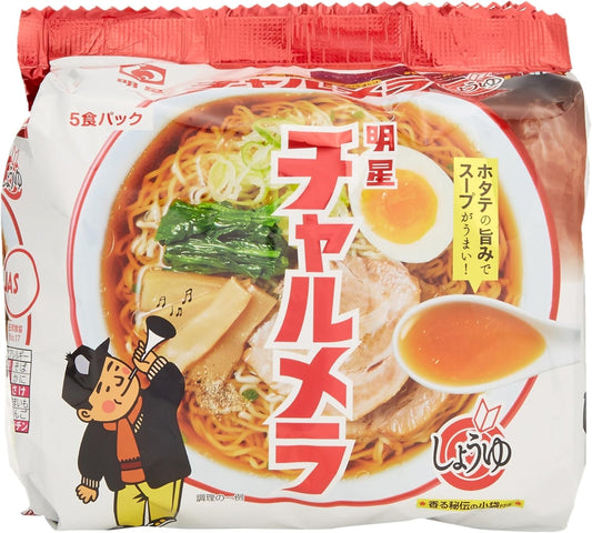 Myojo Chalmela Soy Sauce Ramen, 5 Servings