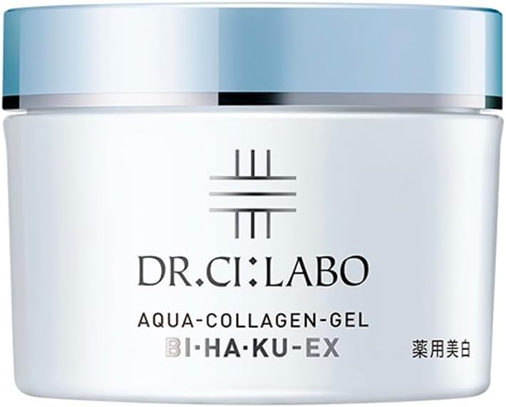 (Old Model) Medicinal Aqua Collagen Gel Whitening EX 7.1 oz (200 g) Brightening [Lotion, Serum, Milky Lotion, Cream, All-in-One Gel], All-in-One Gel, Vitamin C, Highly Moisturizing, Pores, Chloasma,