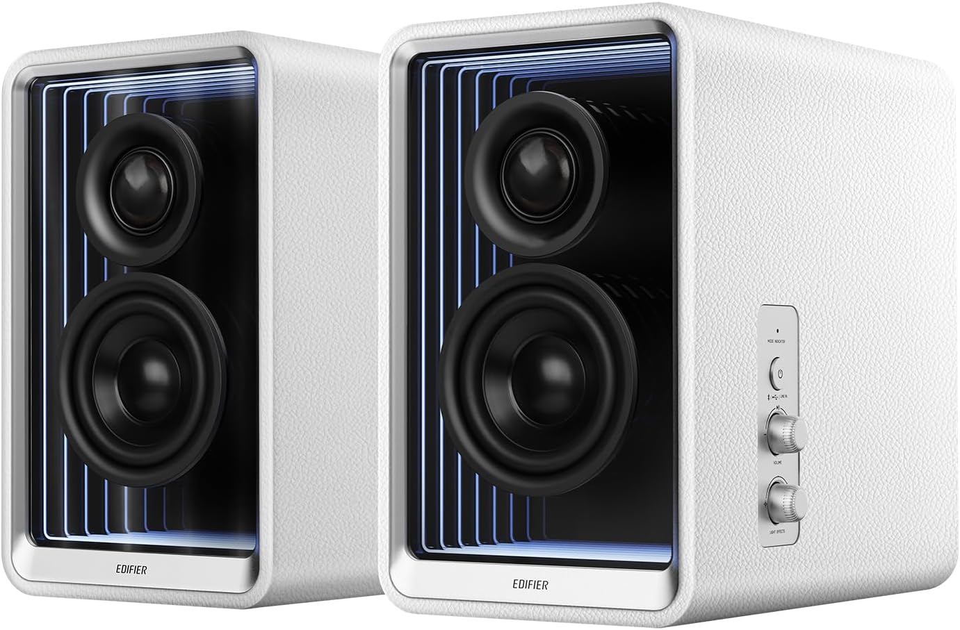 "VGP2024 Gold Award" Edifier QR65 Bluetooth 5.3 Abyss Monitor Speaker, Wired/Wireless High Resolution Compatible, LDAC Maximum Output 70W, TurboGaN Charging Function, RGB Light, 3-Way Connection
