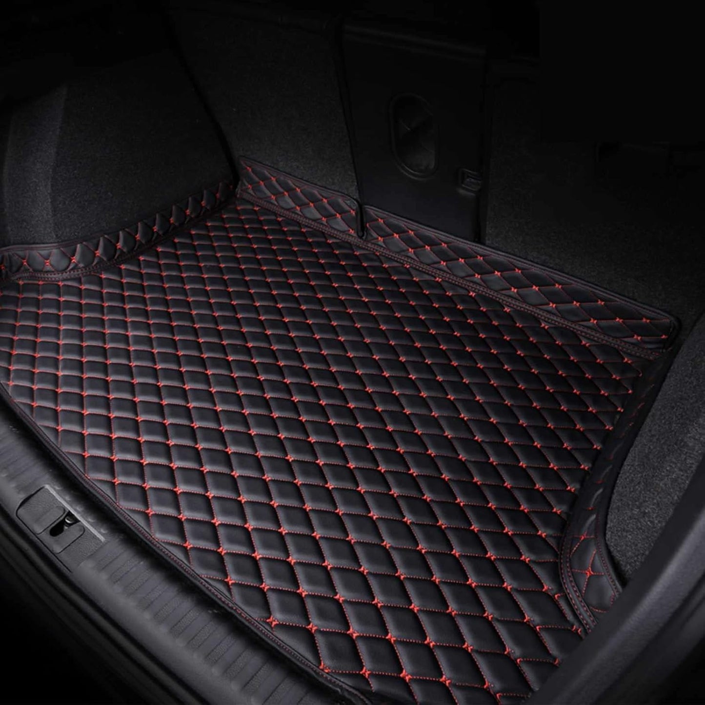 Compatible Toyota Camry AX70 Series H29.7 - Current Trunk Mat, 3D Cargo Mat, Designed for Vehicles, Luggage Mat, XPE, Leather Material, Car Trunk Floor Mat, Scratch Resistant, Custom Cargo Mat,