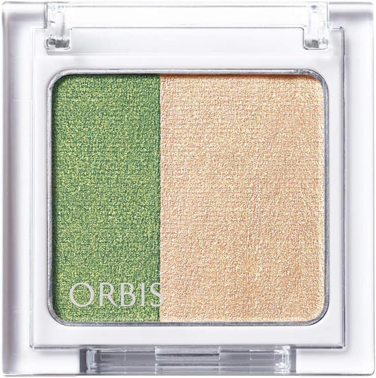 ORBIS Twin Gradient Eye Color Night Forest (Powder Type), Eye Shadow, 1 Piece (x1)