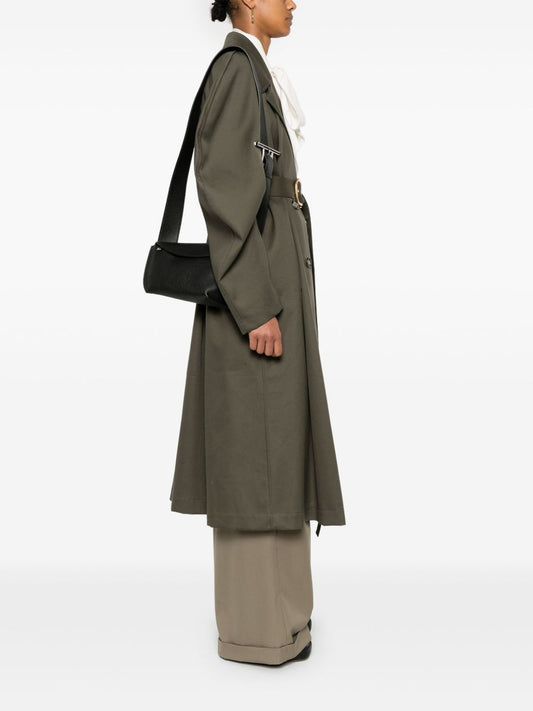 Alexander McQueen アレクサンダーマックイーンスリングTバーレザーショルダーバッグ - Image 1