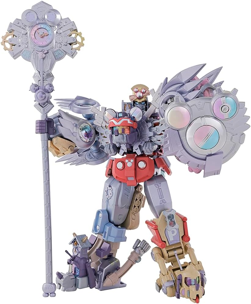 TAMASHII NATIONS Super Alloy Super Magic Combination King Robot Mickey & Friends Disney 100 Years of Wonder Approximately 220mm (8.7 inches) Diecast & AVS & PVC Pre-painted Action Figure
