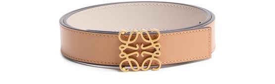 LOEWE Anagram reversible smooth calf leather belt - Image 1