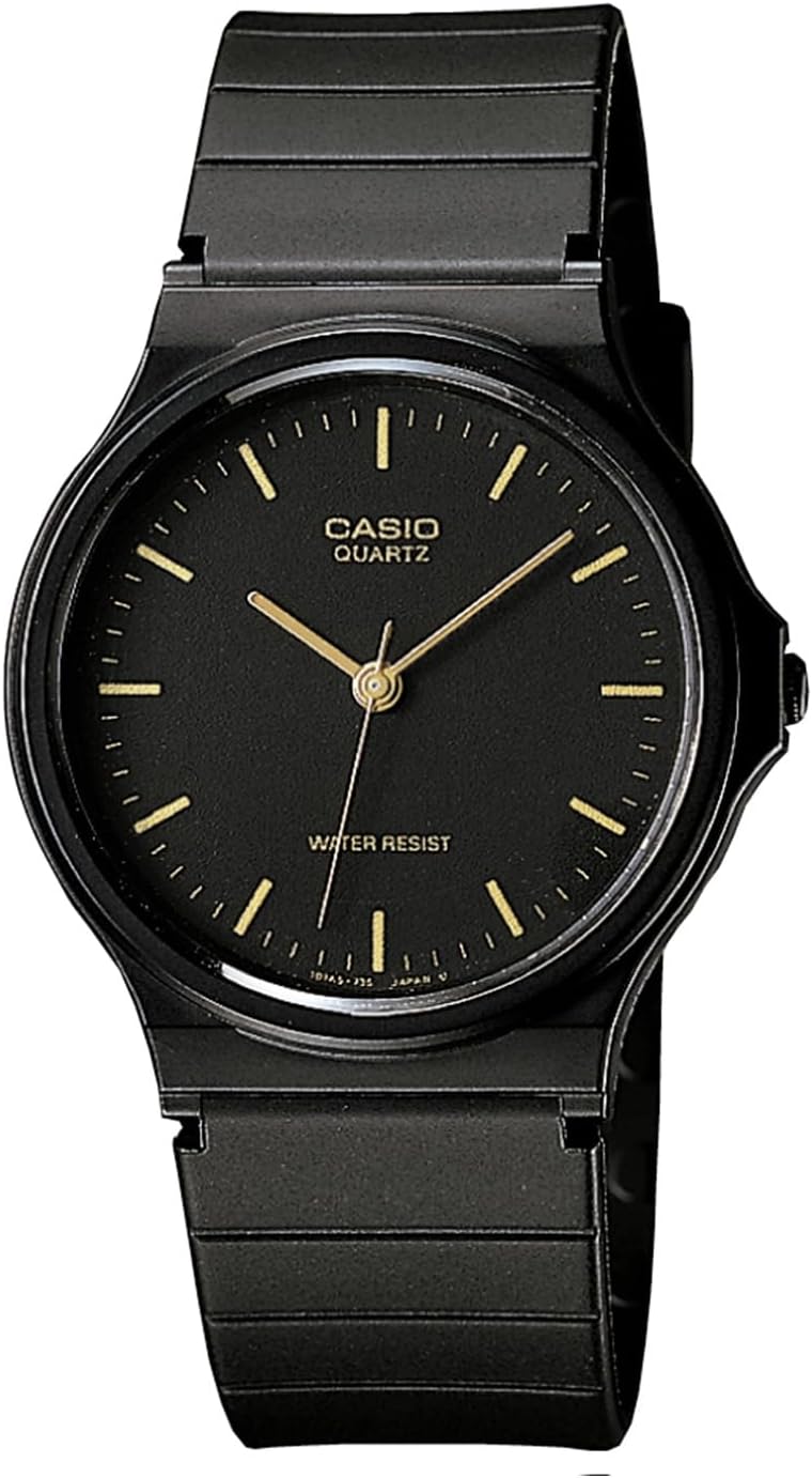 Casio Collection MQ-24_Resin_Bar Index Watch, Web Limited Model: Black, Classic