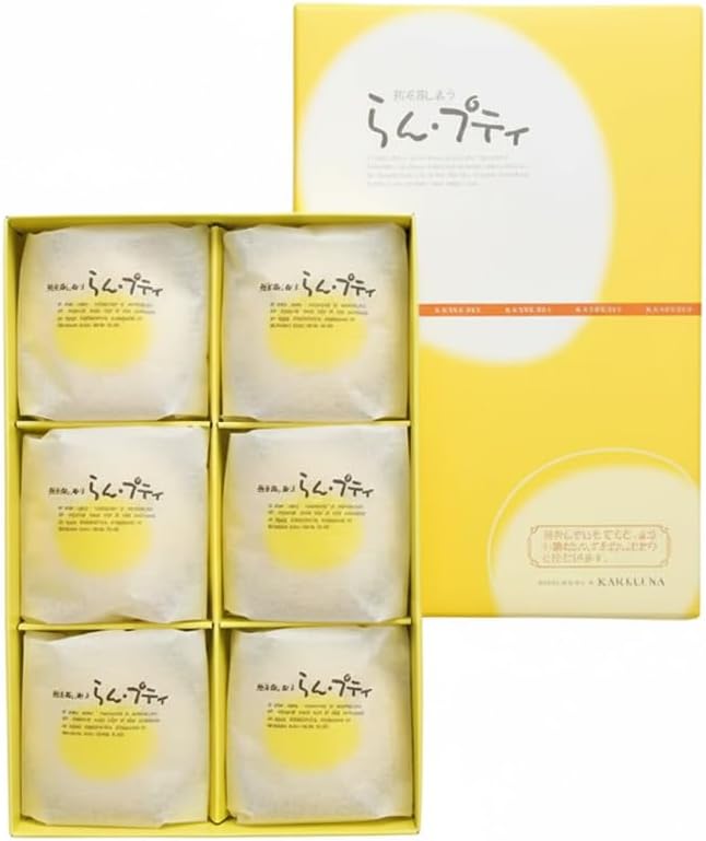 Nagasaki Exclusive; Ran Petite; Set of 6; Nagasaki Souvenirs; Gifts, Greetings, Local Nagasaki Soft Cakes