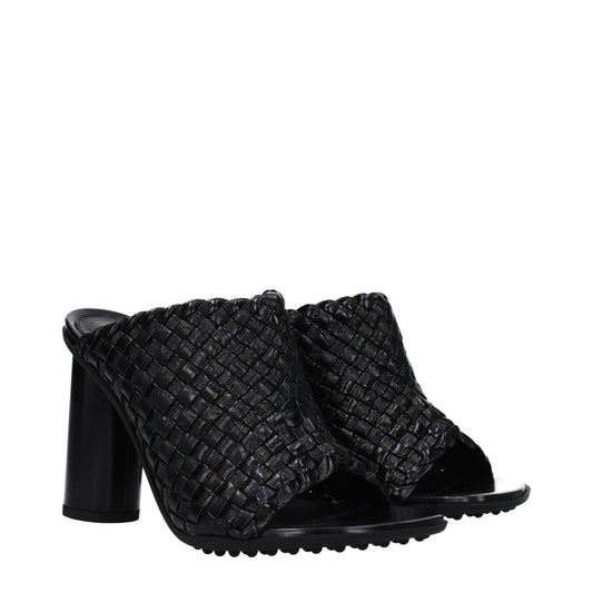 Bottega Veneta Sandals Atomic Women Leather Black - Image 1