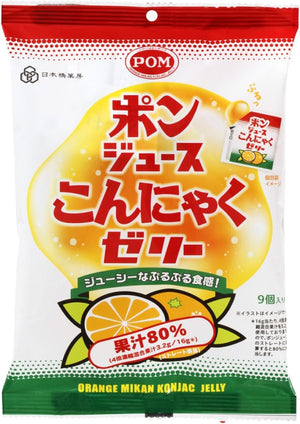 Kokubu Pon Juice Konjac Jelly 144g x 5 Packs