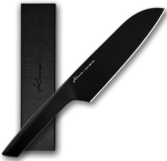 Knife, 7.1 inches (18 cm), Kuro, Design Award, Ebisu Blade, Love Knife, Santoku, Dishwasher Safe, Stainless Steel