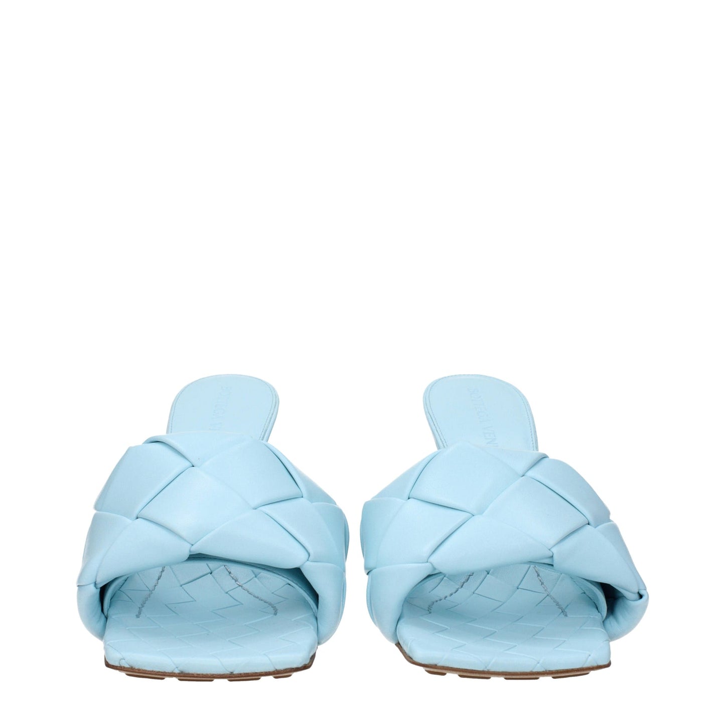 Bottega Veneta Sandals Women Heavenly Leather/Pale Blue - Image 1