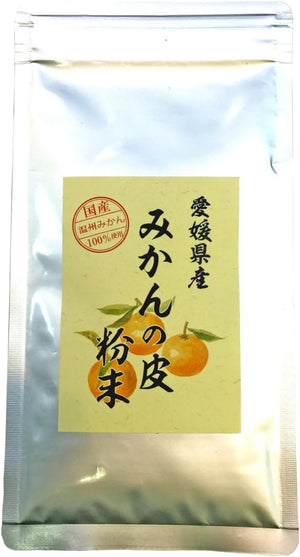 [100% Made in Japan] Unshu Mandarin Orange Peel Powder, 2.8 oz (80 g), Additive-free, Ehime Prefecture Sugamo Teahouse Sannenen