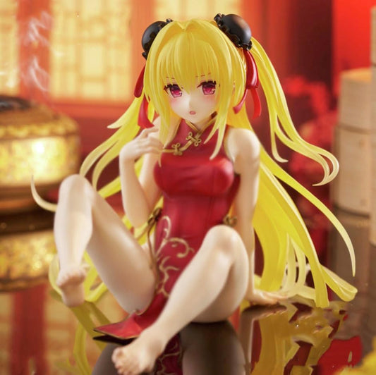 Golden Darkness Figure Desktop Cute ~ China Dress Version ~ To Love-Ru Darkness Official Approx. 5.1 inches (13 cm)