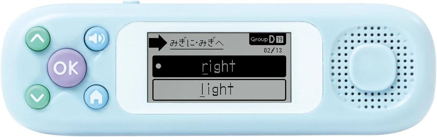 Sonic PT-2600-LB English Word Learning Device, Picotre Elementary School, 700 Words, Light Blue,
