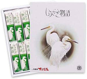 Hida Mika Shirasagi Monogatari (Large) (22 Pieces) / Shiro Hot Spring Souvenir / Hida / Gifu