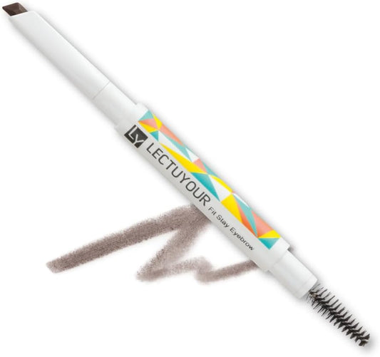 Lecture 73436 Fit Stay Eyebrow Gray Brown (This Product) [Made in Japan] Eyebrow Kaori Nagai Long Lasting Tight, Waterproof, Sweat & Water Sebum Strong, Will Not Fall Off For A Long Time, Fluffy