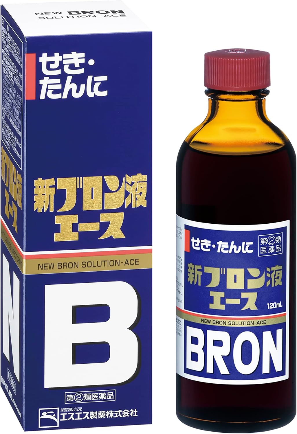 【指定第2類医薬品】新ブロン液エース 120mL