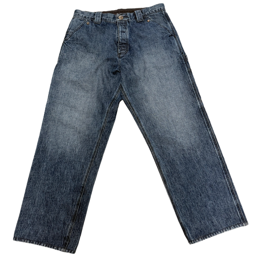 CHROME HEARTS TURBO DIESEL 'BAGGY BLUE CARPENTERS' JEANS