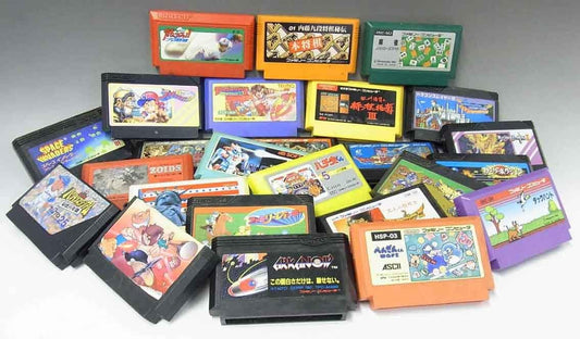 【レトロゲーム】10本 まとめ売り ファミコンアソート ゲームソフト 任天堂 中古