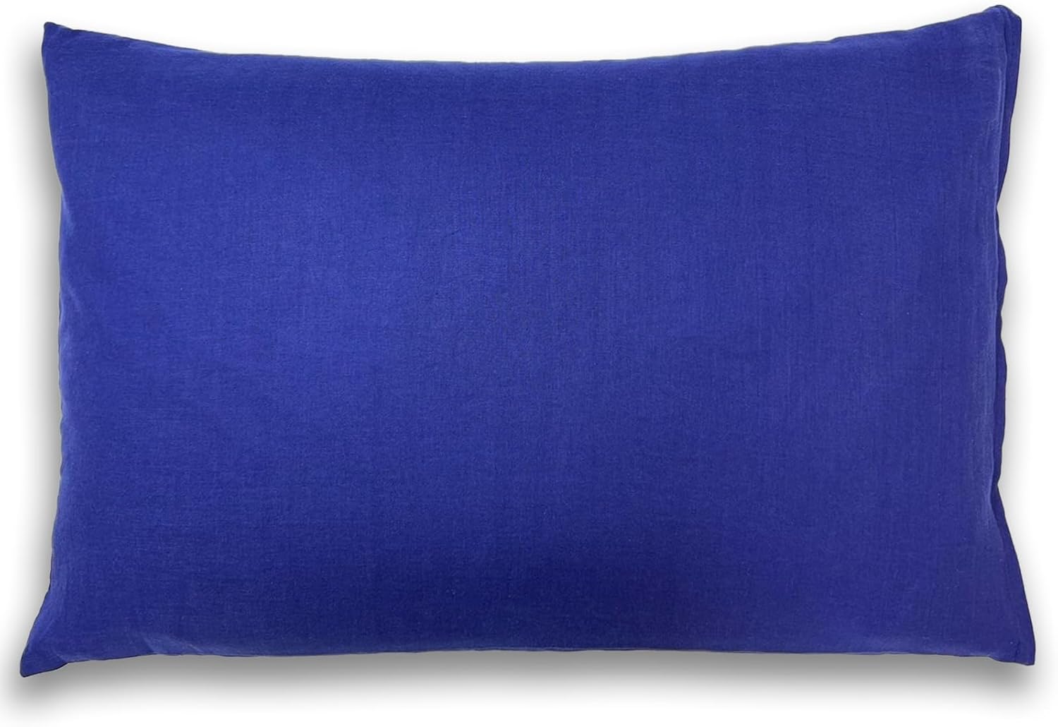 Nishihaya Buckwheat Pillow, Made in Japan, Japanese Bleaching, Organic Cotton, Pillow with Pillow Case, Buckwheat Hulls, Adjustable Height, Large, Navy