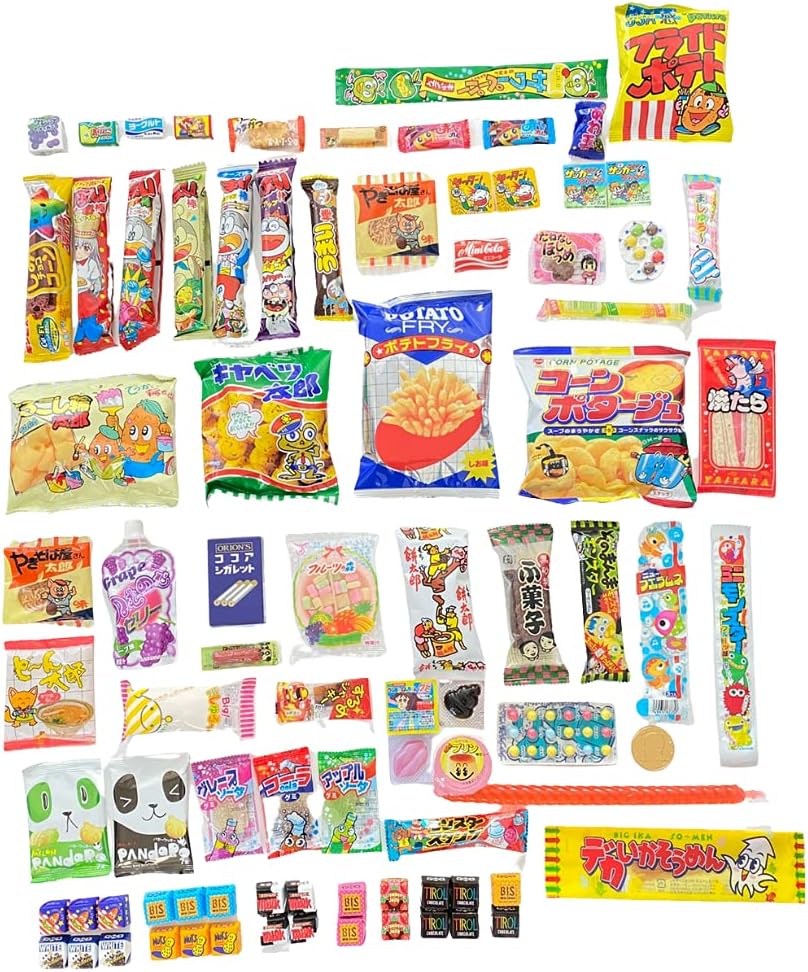 Dagashi Assortment, 80-Piece Set