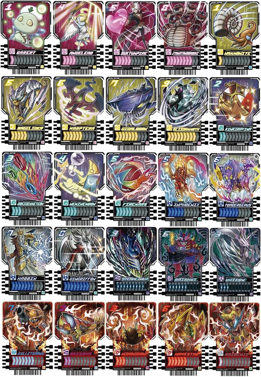 Kamen Rider Gatchard Ride Chemey Trading Card PHASE: 03 C Common 25 Types Set