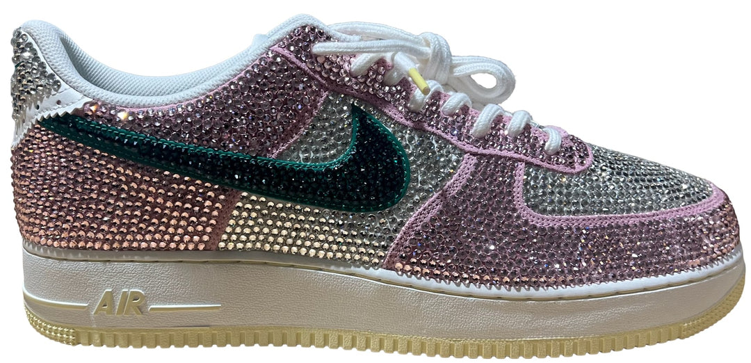BOSSI 'WATERMELON' RHINESTONE SNEAKERS
