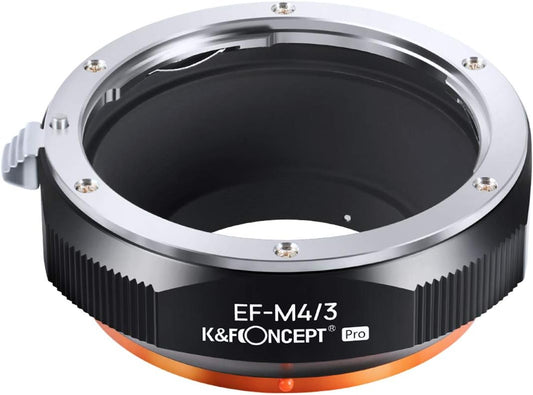 K&F Concept Lens Mount Adapter P Series KF-EFM43.P (Canon EF Mount Lens to Micro Four Thirds Mount Convert)