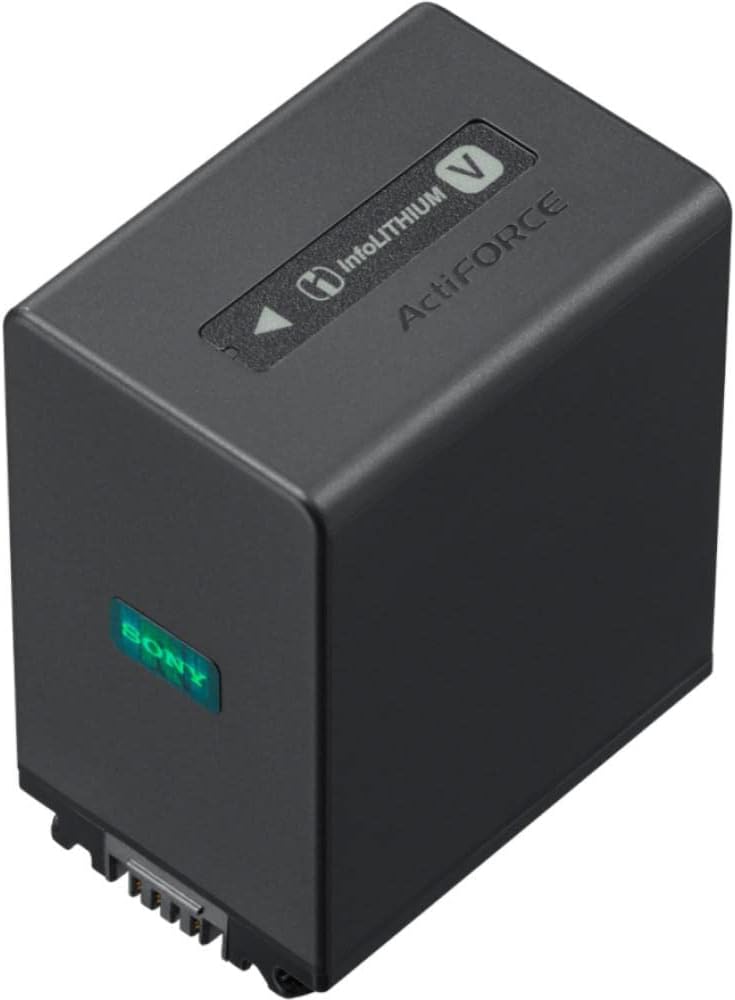 Sony Camcorder Battery Rechargeable Battery Pack NP-FV100A for FDR-AX45A/HDR-CX680