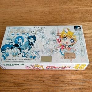 Super Nintendo Game Software Sailor Moon SS Fluffy Panic