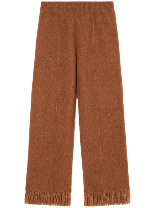 Alanui アランイカシミアとシルクブレンドのズボン - Image 1