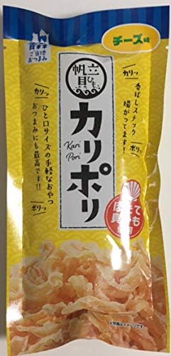 Karipoli Shell Strings Scallop Shell Strings Aomori Local Snack for Drinking at Home Snack (Cheese Flavor)
