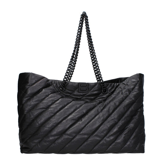 Balenciaga バレンシアガショルダーバッグ女性レザーブラック - Image 1