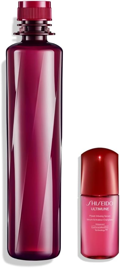 Shiseido Essence Lotion (Refill), 5.1 fl oz (145 ml), Includes Special Beauty Serum Size (0.3 fl oz (10 ml) (March 25), Makeup, Milk, Lotion, Moisturizing, Dry Small, Transparency, Shiseido