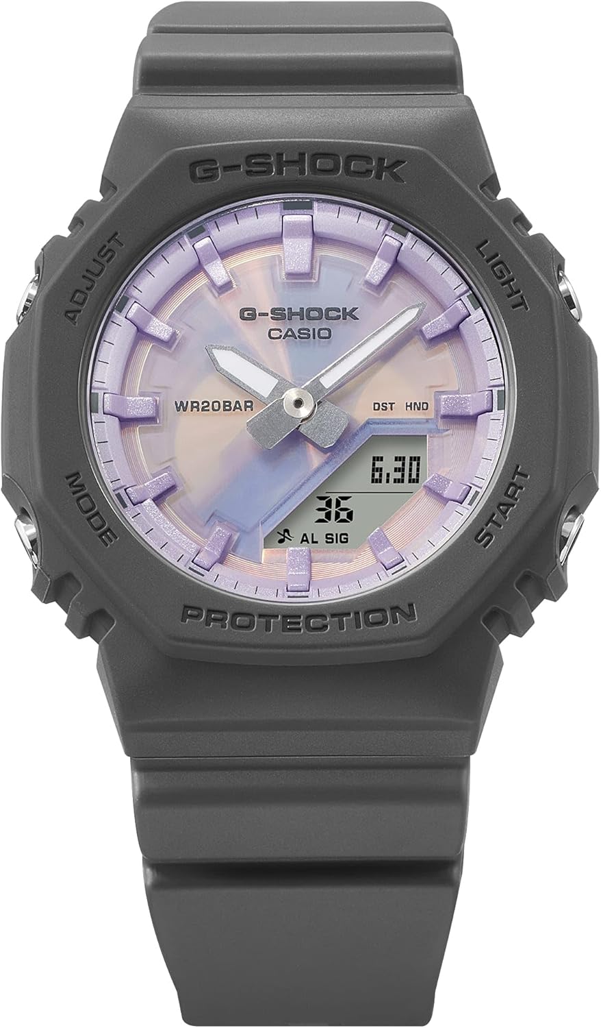 カシオーク G-SHOCK Gショック プチサイズ レディース カシオ CASIO アナデジ 腕時計 ブラック 偏光カラー GMA-P2100PC-1A レディースサイズ 海外モデル [並行輸入品]