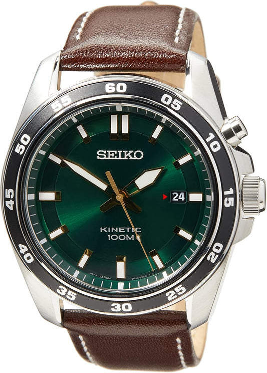 [セイコー] SEIKO 腕時計 KINETIC SKA791P1 メンズ グリーンダイヤル [逆輸入品]