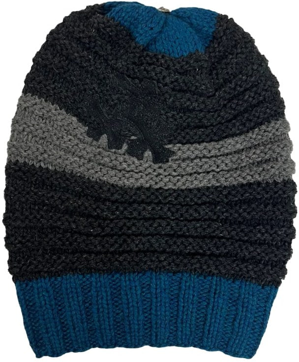 CHROME HEARTS 'CROSS PATCHED' BALACLAVA KNITTED BEANIE