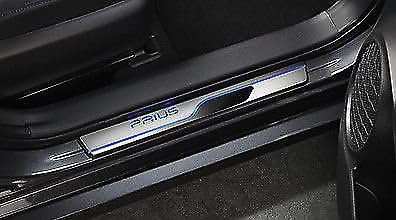 USトヨタ 純正品 トヨタ プリウス 50系2015-2023年式 LEDライト付き ドアシルプロテクター スカッフプレート
