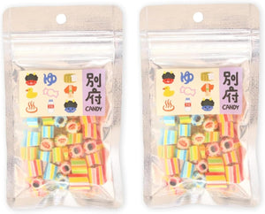 Iwami Shoji Colorful Candy Beppu Oni, 1.1 oz (30 g) x 2 Bags, Souvenir, Present, Petite Gift