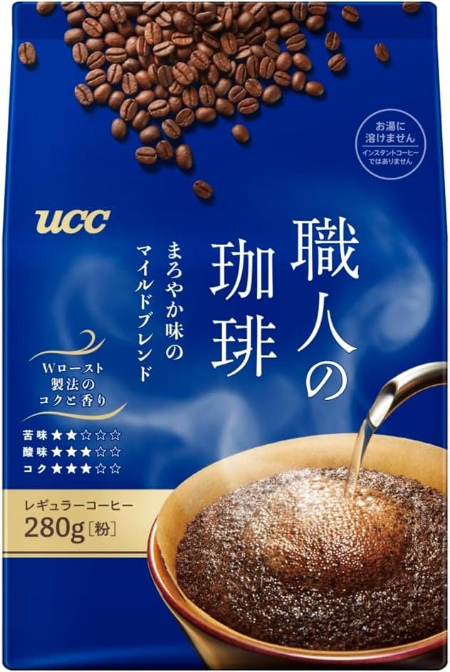 UCC 職人の珈琲まろやか味のマイルドブレンド SAP 280g×3個