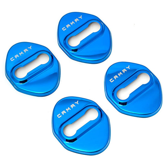 Door Striker Cover, For Toyota Camry 70 Series, Car Door Lock, Accessories, Mirror Stainless Steel, Rust Resistant Metal, Custom Parts, Paste Type, Easy Installation, Luxury Car Supplies,