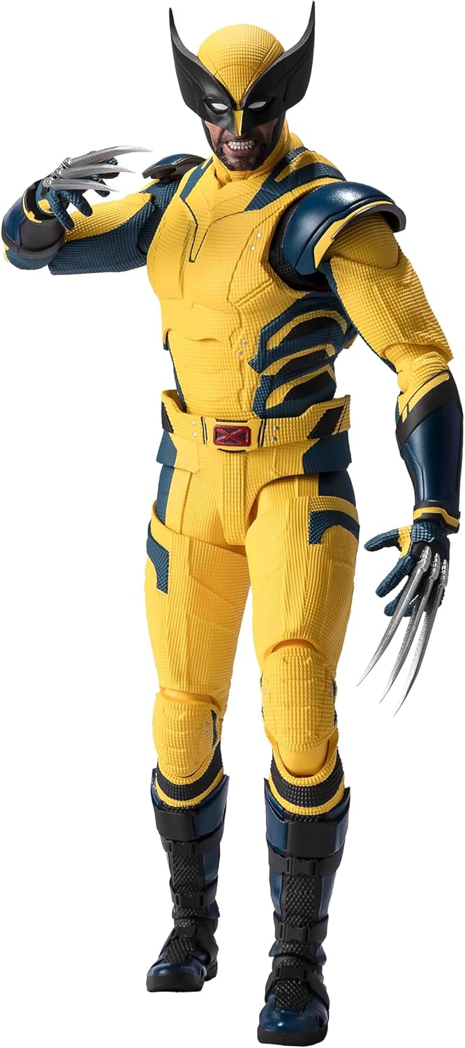 BANDAI SPIRITS S.H. Figuarts Wolverine (Deadpool & Wolverine), Approx. 6.1 inches (155 mm), PVC & ABS, Pre-painted Action Figure