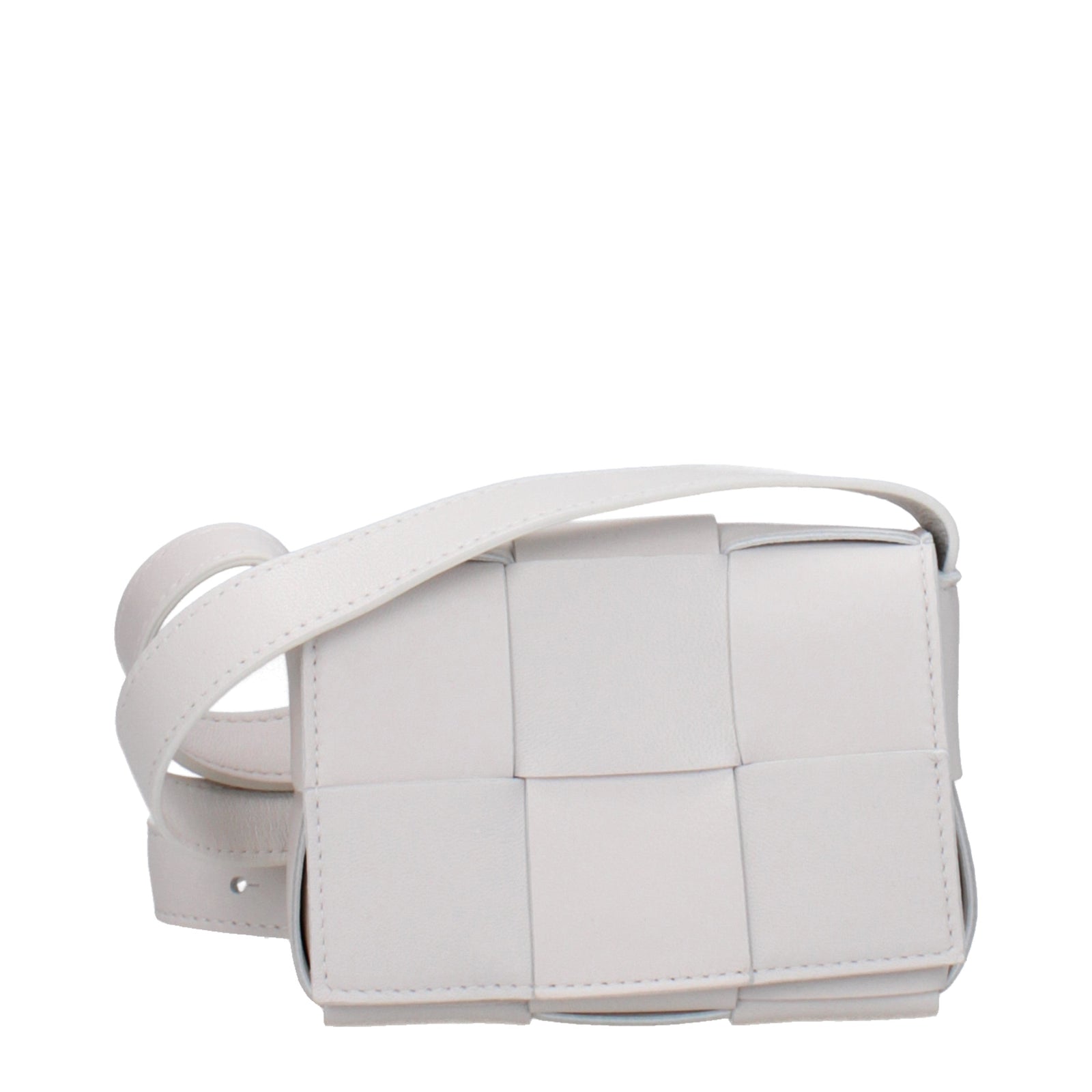 Bottega Veneta ボッテガベネタショルダーバッグ女性レザーホワイト - Image 1