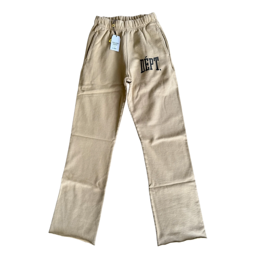GALLERY DEPT 'BEIGE' LOGO SWEATPANT