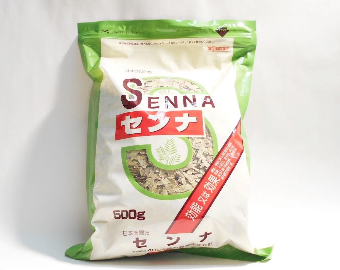 【指定第2類医薬品】日本薬局方 センナ 500g ×2